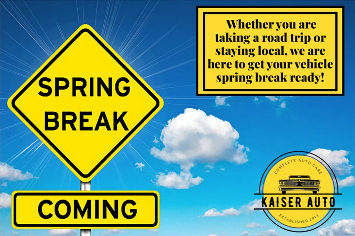 Spring break graphic